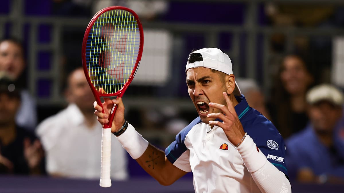Triunfazo de Tabilo en el Masters de Roma: arrasó con un ex top ten en primera ronda
