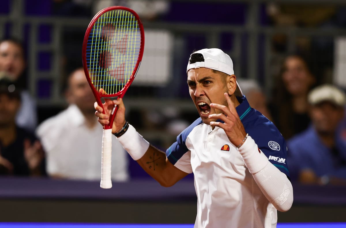 Triunfazo de Tabilo en el Masters de Roma: arrasó con un ex top ten en primera ronda