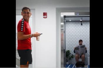 ¡Quedó plop! La genial broma del Masters 1000 de Canadá a Alejandro Tabilo