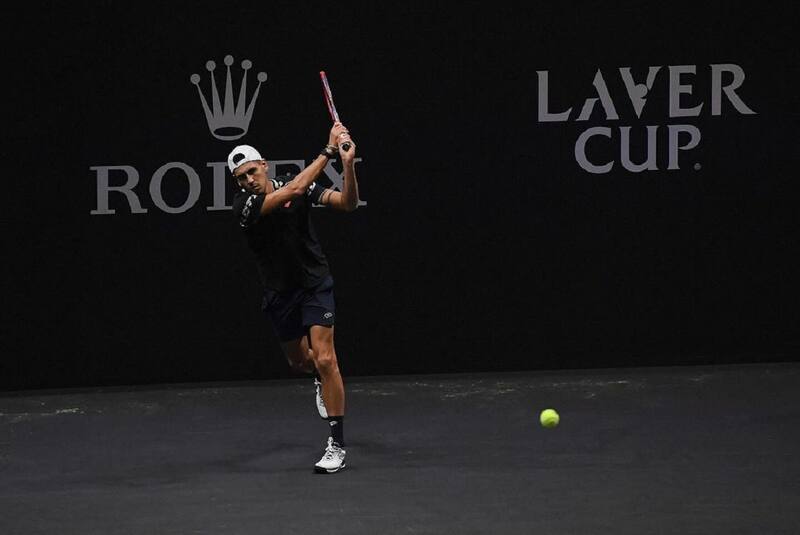en la Laver Cup. Fotos: Instagram