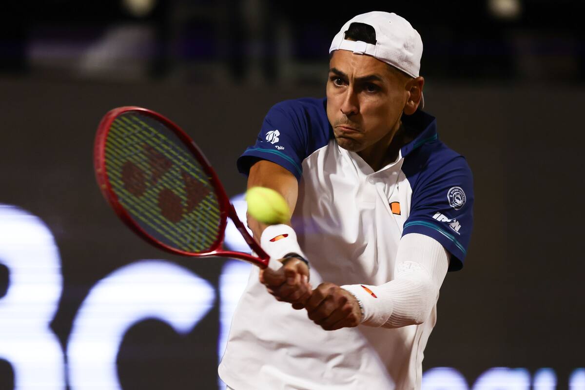 Fue eliminado del Chile Open. Foto. Agencia Aton.