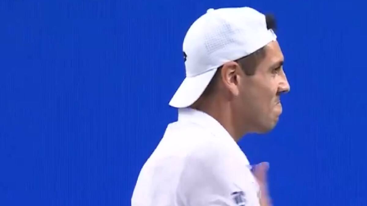 VIDEO | ¡Con categoría! El ace de Tabilo para clasificar a la final del ATP de Chengdu