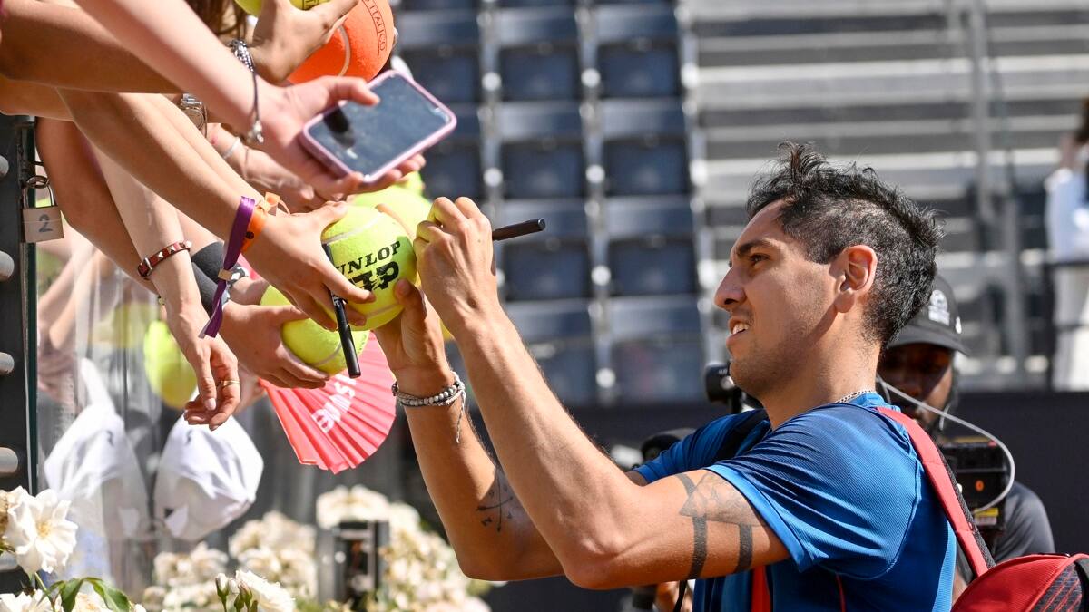 Batata Clerc se rinde ante Tabilo por su triunfo ante Novak Djokovic: “Jugó un tenis sublime”