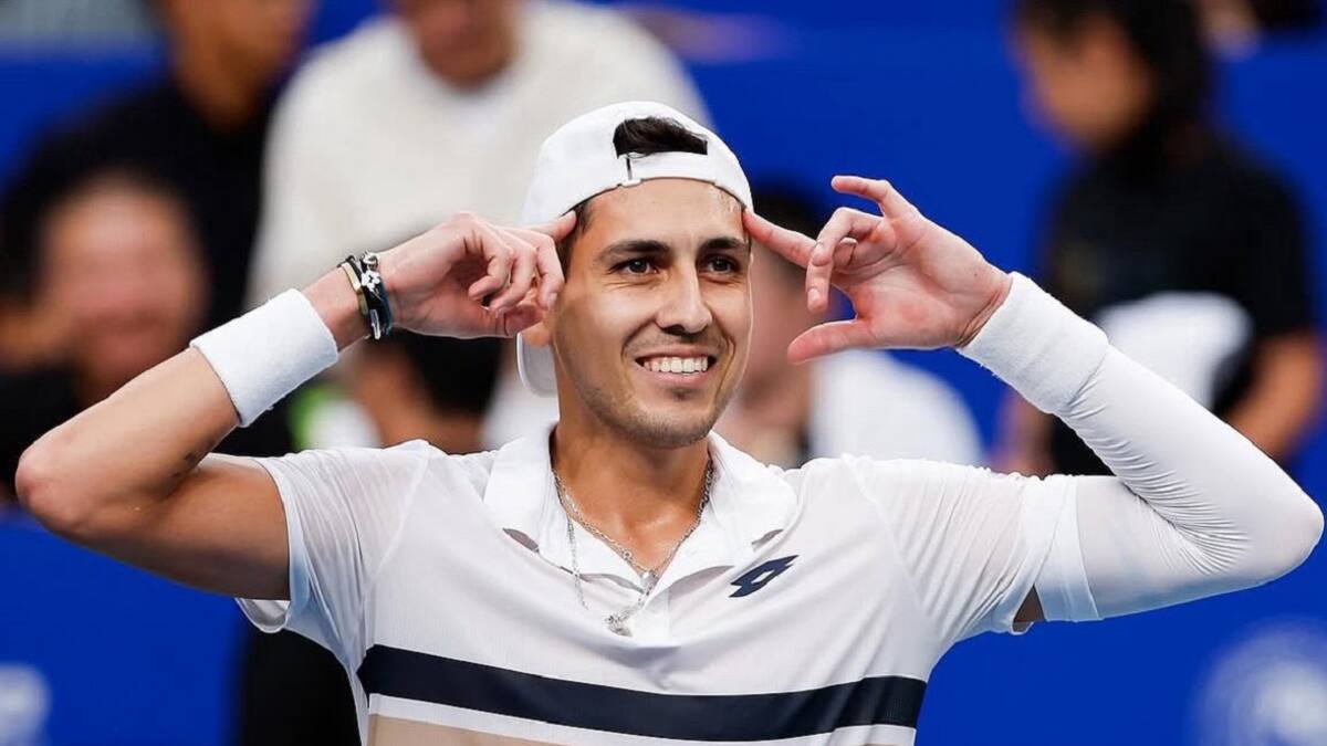 Everton felicitó a Alejandro Tabilo tras conquistar el ATP de Chengdú