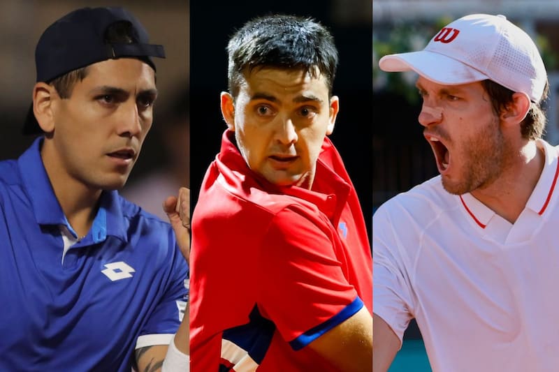 Jugarán el Challenger de Concepción antes de Copa Davis. Fotos: Agencia Aton