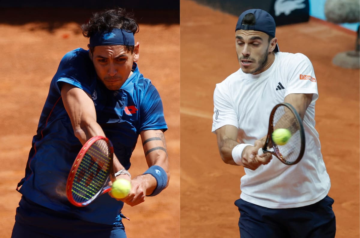 Alejandro Tabilo vs. Francisco Cerúndolo: hora y dónde ver al chileno en el Masters 1000 de Roma