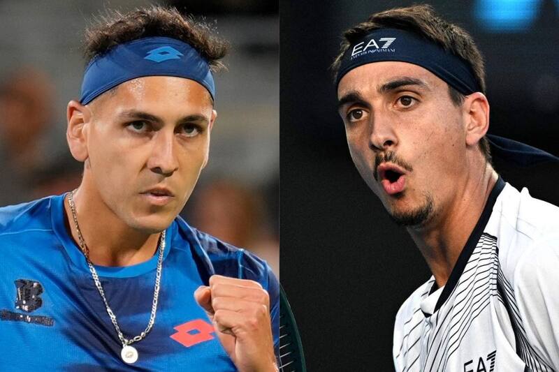 El chileno y el italiano animarán un intenso partido en el Masters 1000 de Canadá.