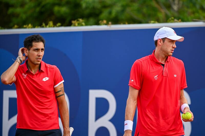 Tabilo y Jarry no llegan en bueno momento a Copa Davis. Foto: Team Chile
