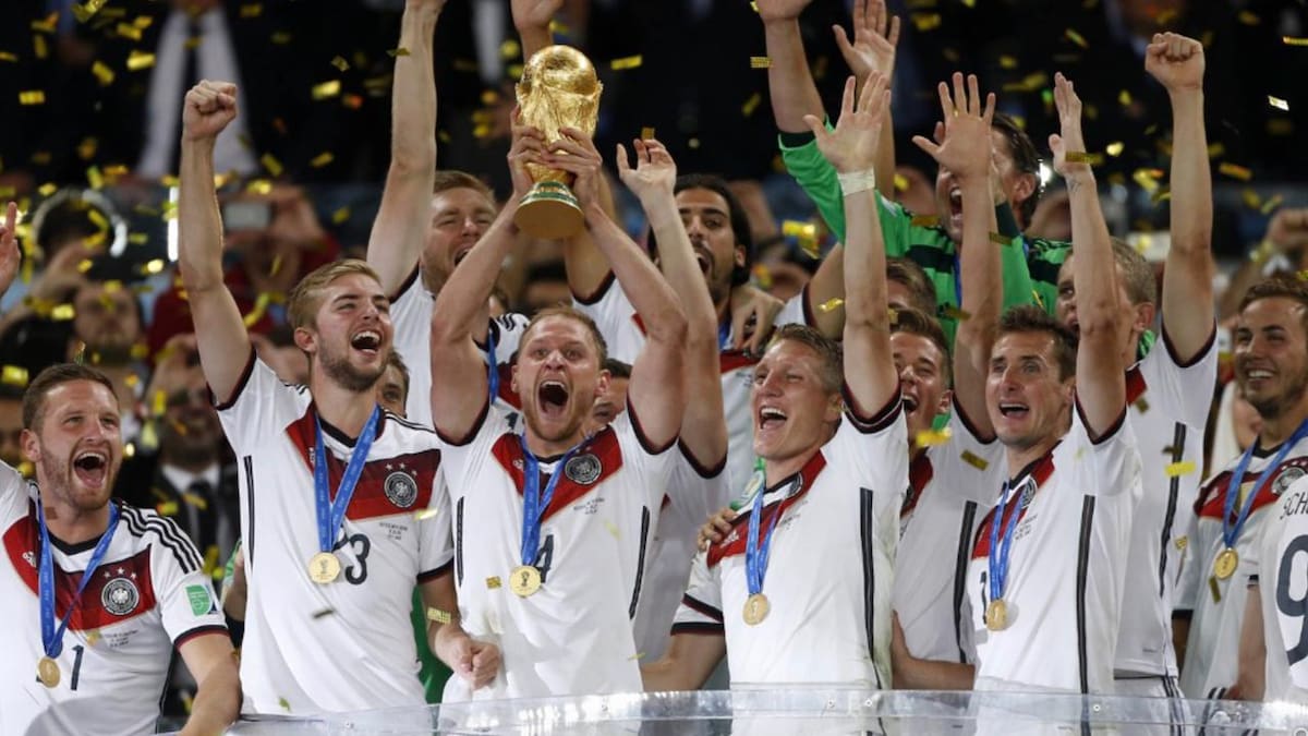 VIDEO | Les ganó la final en 2014 y ahora celebra como uno de ellos: el alemán que lideró los festejos de Argentina