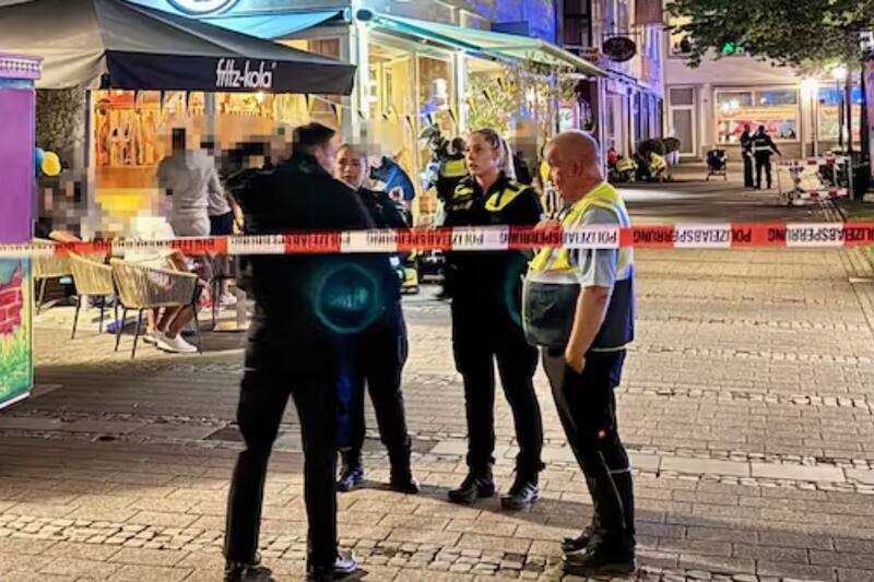 Según información preliminar, el crimen se llevó a cabo con un cuchillo. Créditos: Solinger Tageblatt.
