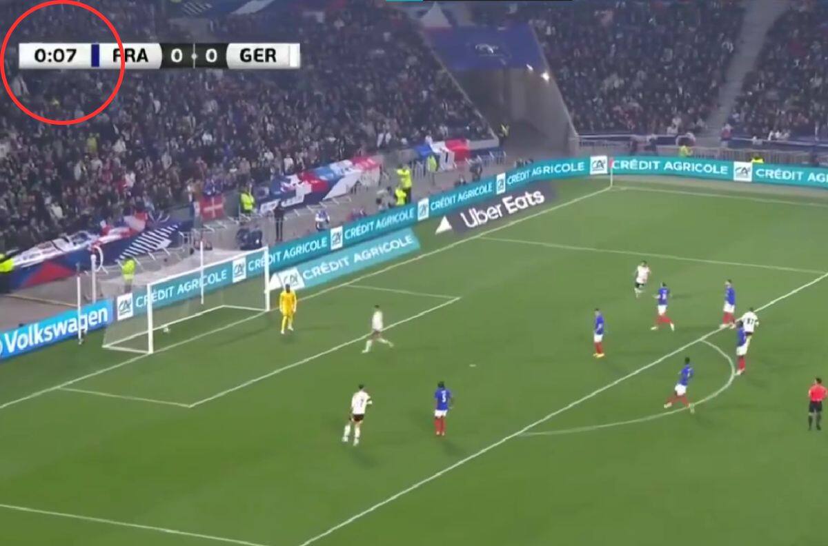 VIDEO | ¿Podrá repetirlo Chile? Alemania le marcó a Francia a los siete segundos de partido