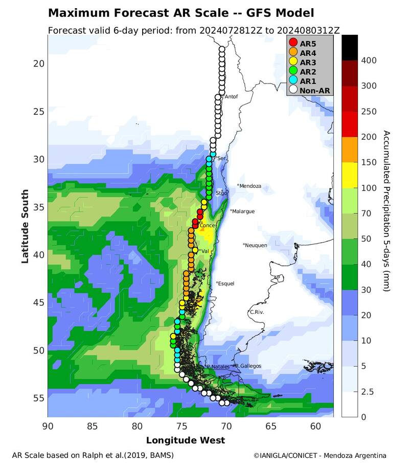 Así se ve el pronóstico de este frente.