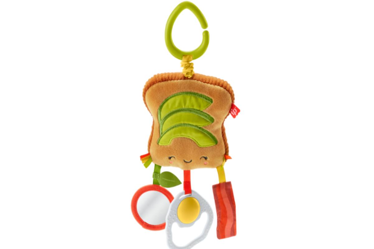 Huevo de juguete para cochecito brunch & go.