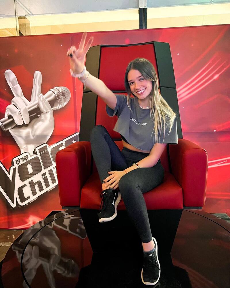 Alessia Traverso en "The Voice" cHile