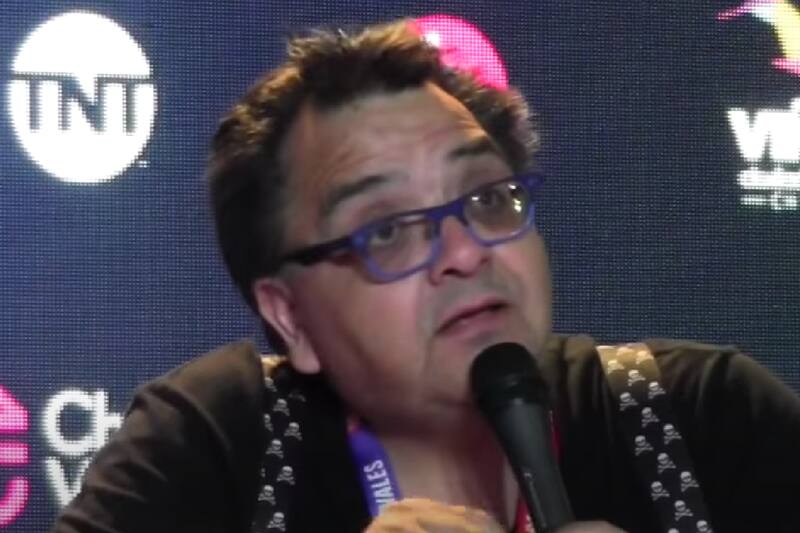 Alex Hernández en la conferenecia del Festival de Viña 2018 / Créditos: Reproducción