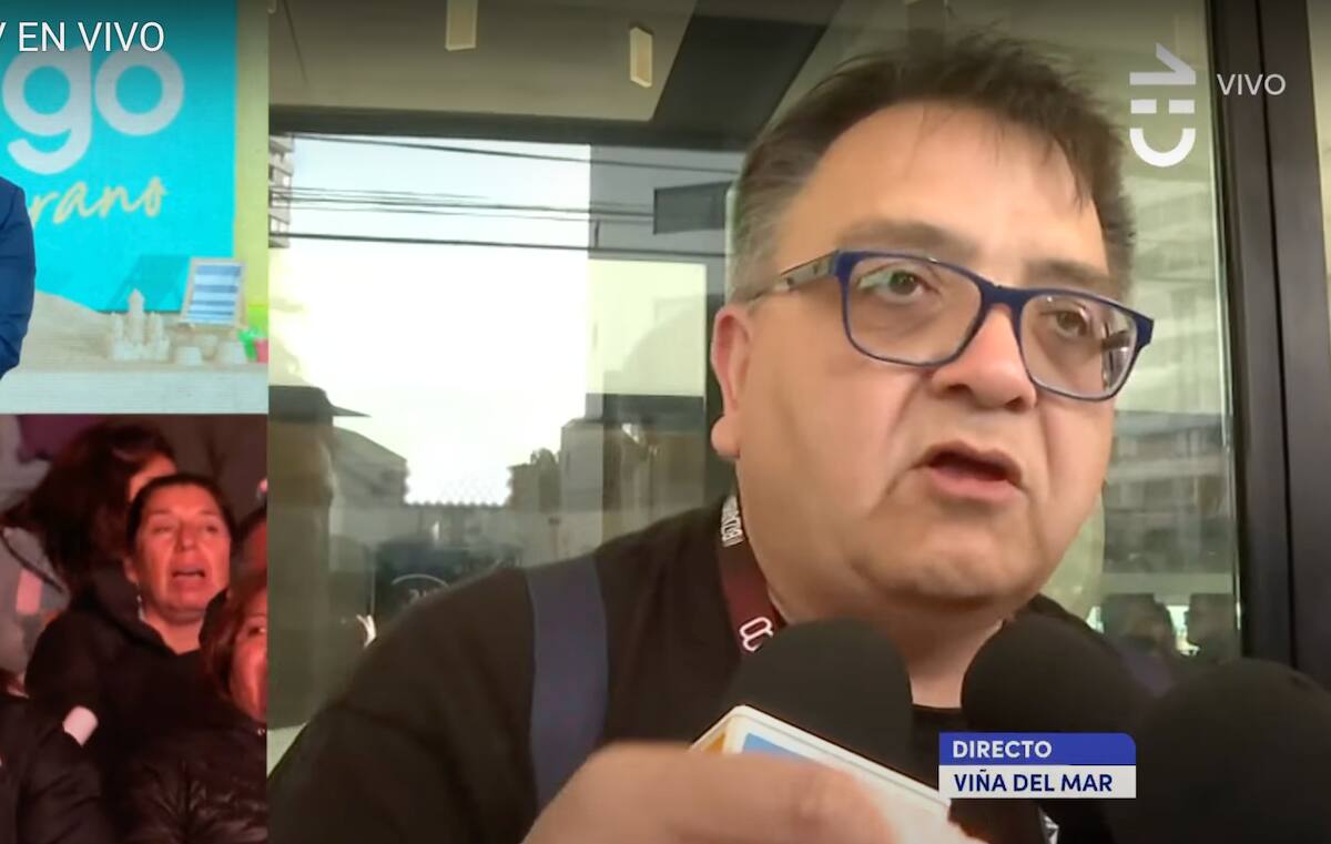 responsabilizó al público chileno por el fracaso de George Harris. (Foto: Captura Chilevisión)