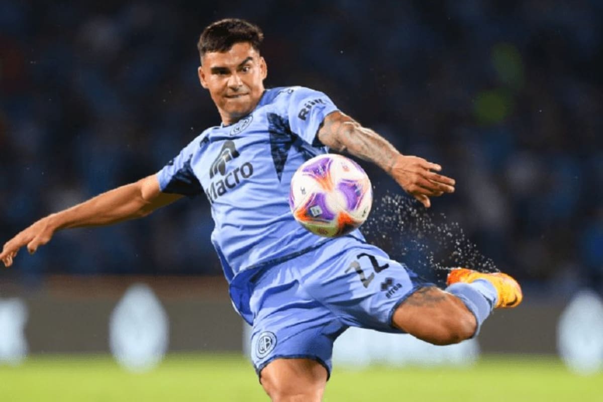 El defensor en su paso por Belgrano.