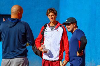 La gran carta de Luxemburgo que se divide entre el tenis y el ejército: “A veces tengo que cumplir misiones”