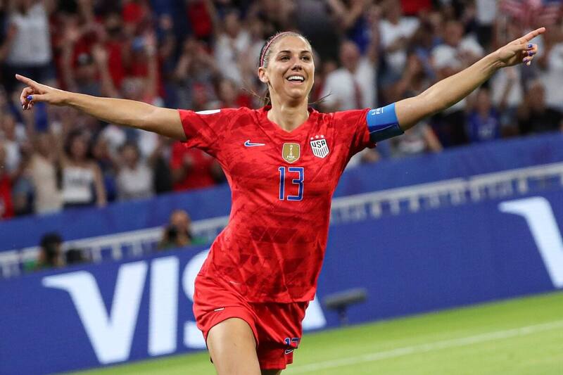 La delantera estadounidense criticó la polémica medida de la FIFA de incluir a Arabia Saudita como auspiciador del Mundial Femenino.