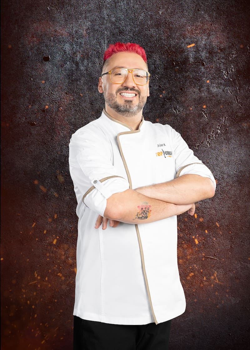 Álex Ortiz es comediante.