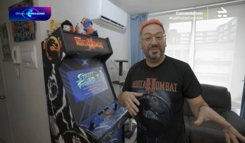 mostró sus aficiones en "La Divina Comida".