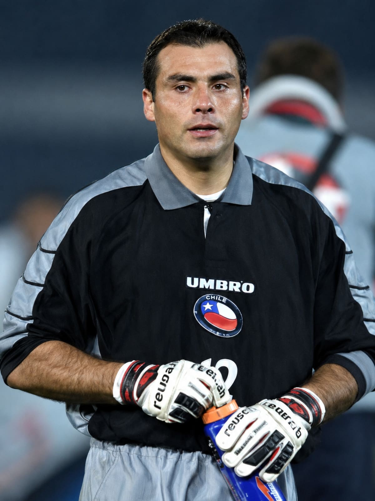 En su etapa en la selección chilena.
