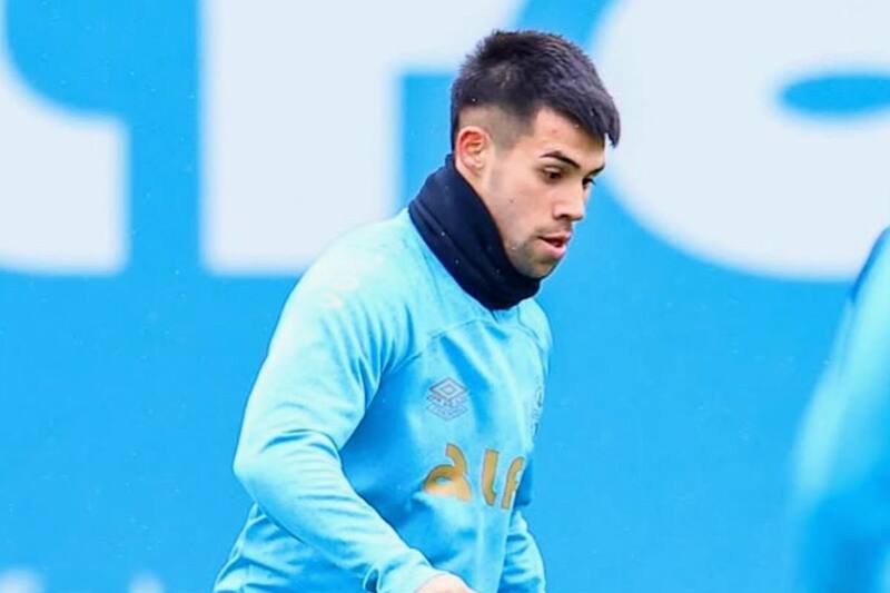 El delantero ingresó en el segundo tiempo de la derrota de Gremio ante Sport Recife.