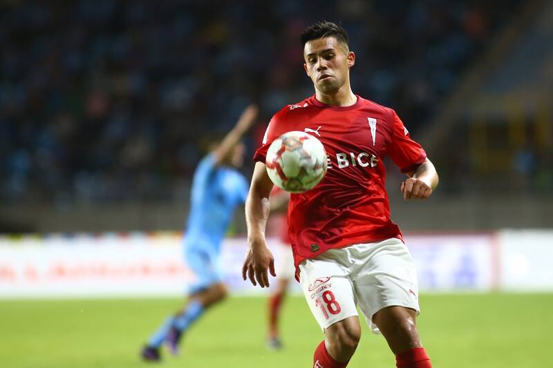 sería baja contra Colo Colo. Foto: Alex Diaz/Photosport