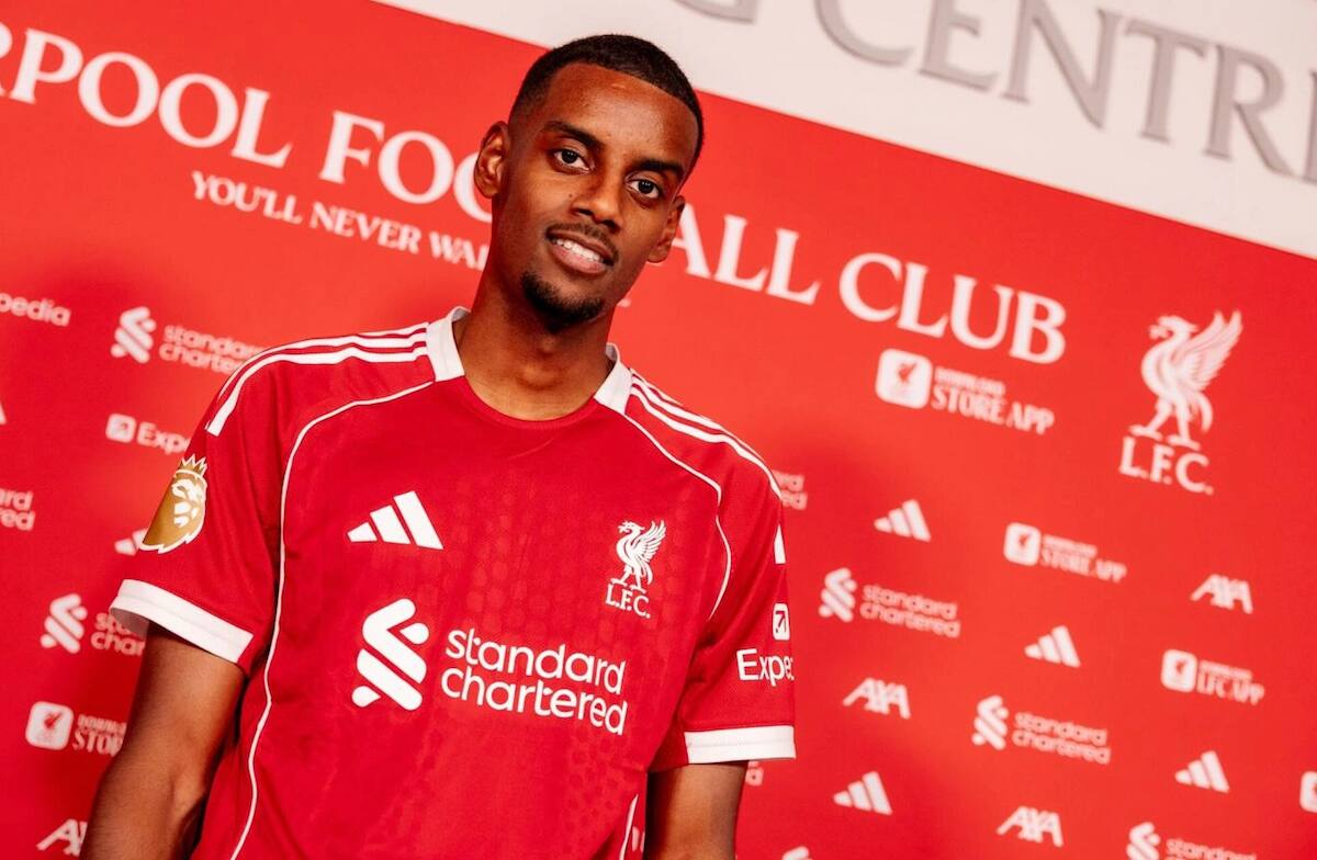 es el jugador más caro de la temporada 2025-2026. Liverpool pagó 145 millones por su carta al Newcastle. Foto: Liverpool.