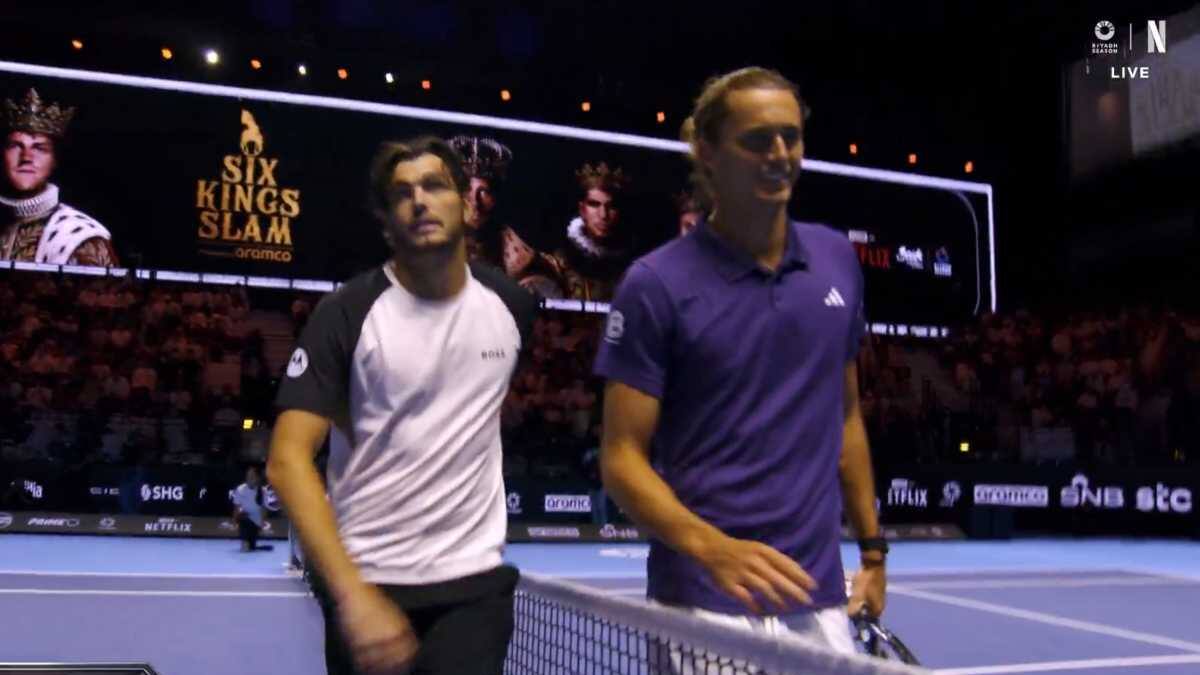 Petrodólares en el tenis: Zverev perdió en el Six Kings Slam y ganó más dinero que Vacherot en Shanghái