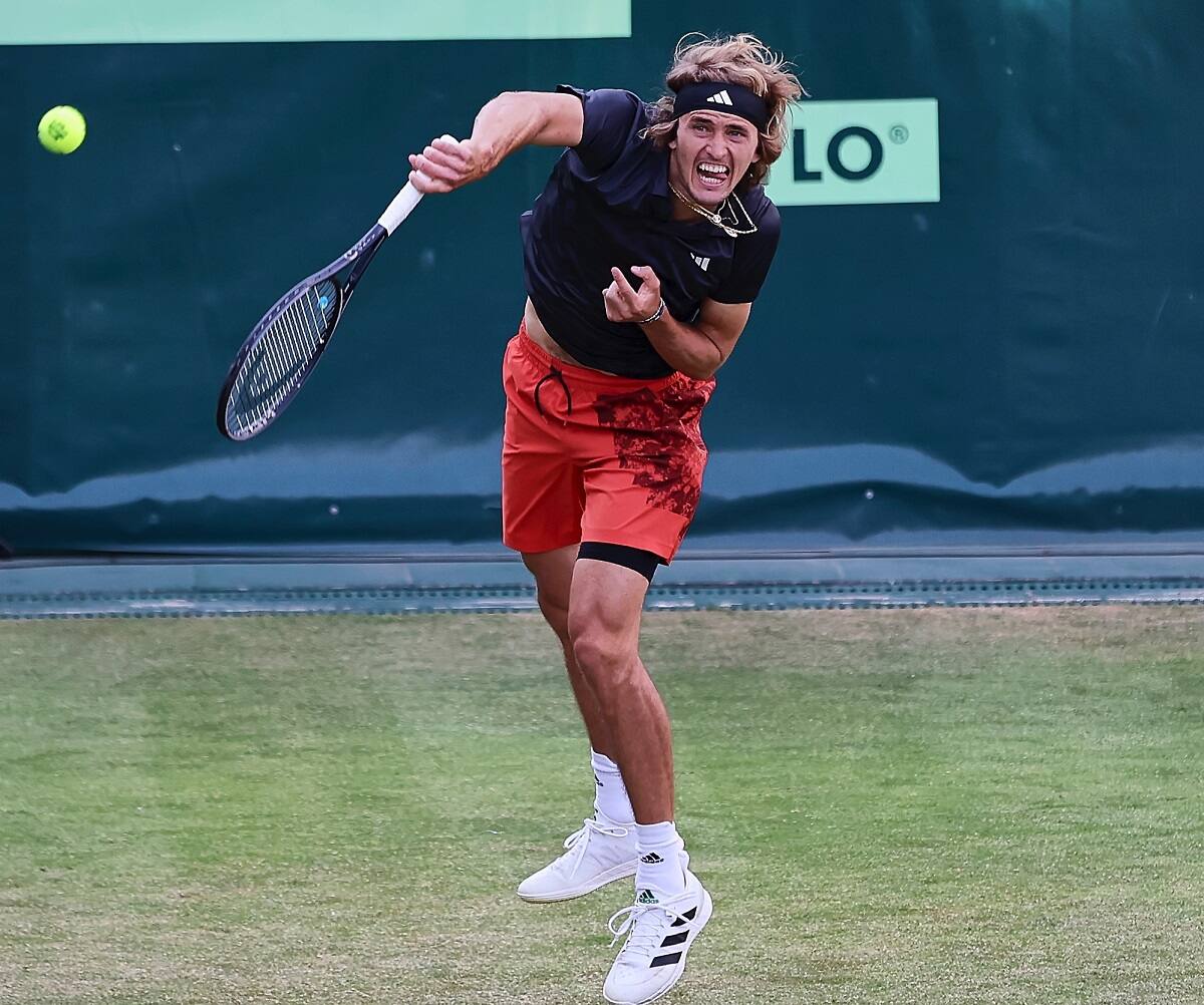 La potencia de Alexander Zverev fue demasiada para Jarry en Halle.