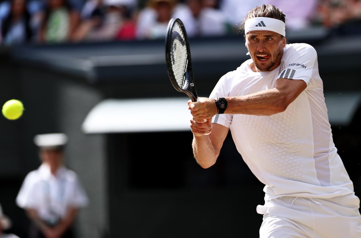 En su mejor momento: Alexander Zverev alcanza la final de Wimbledon y es el nuevo número 2 del mundo