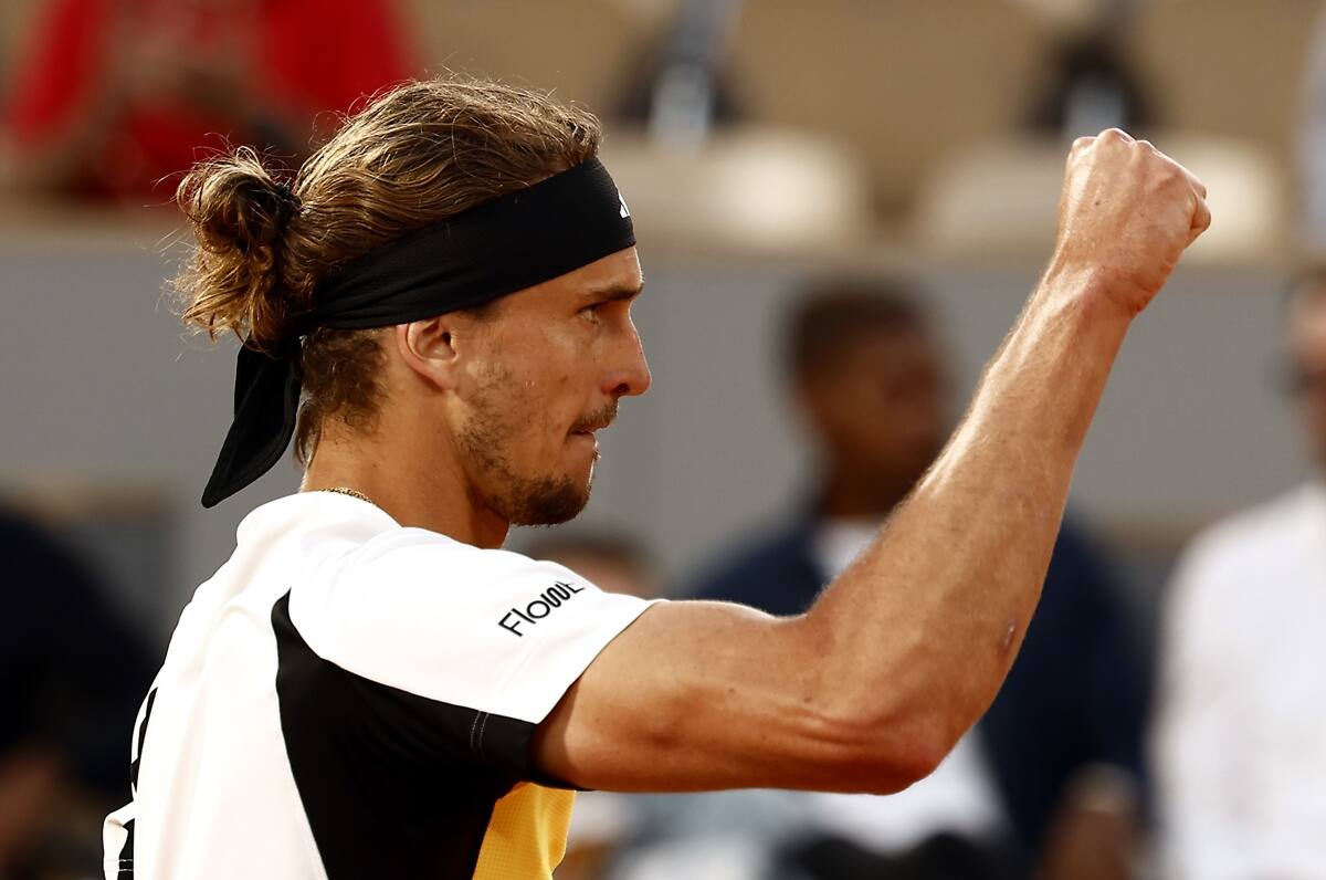 Zverev ganó en tribunales y jugará su primera final de Roland Garros. EFE