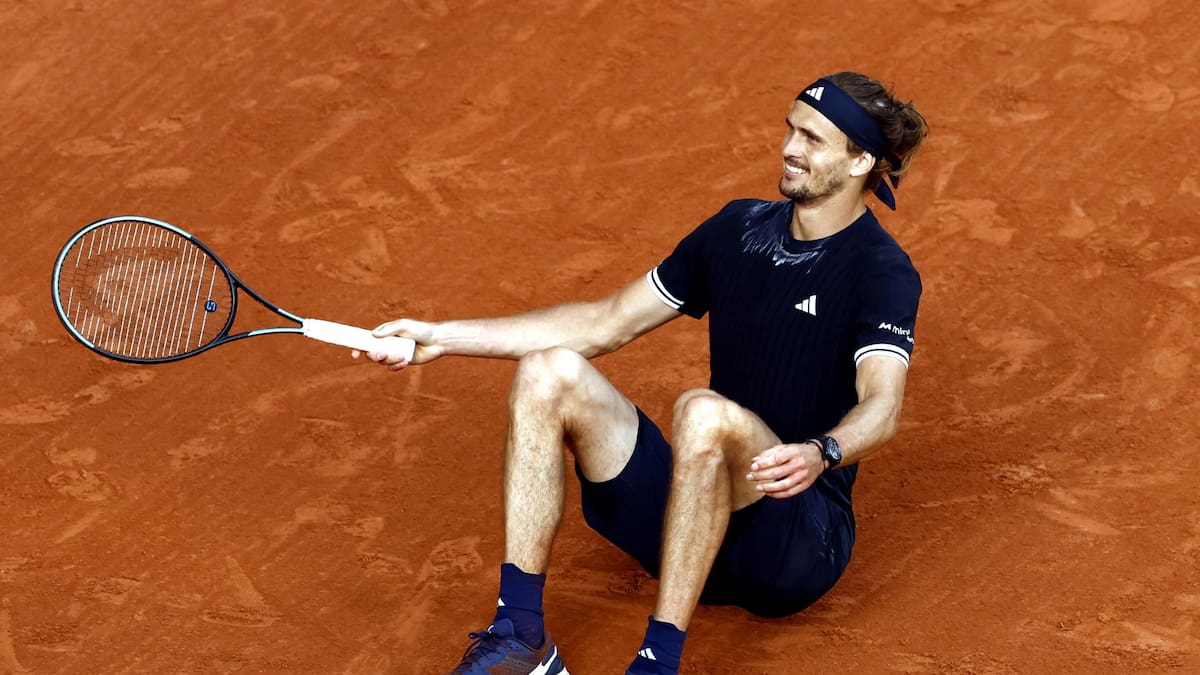 VIDEO | No pudo contener las lágrimas: la emoción de Alexander Zverev tras coronarse campeón de Roland Garros