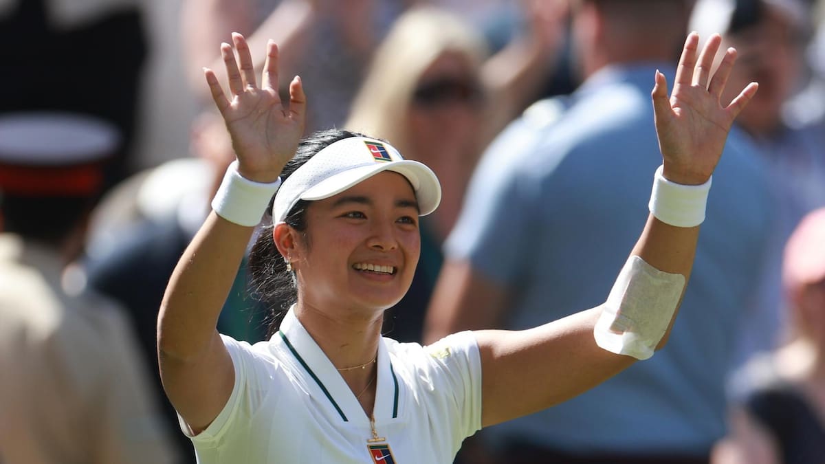 Sorpresa mayúscula en Wimbledon: Alexandra Eala elimina a Iga Swiatek