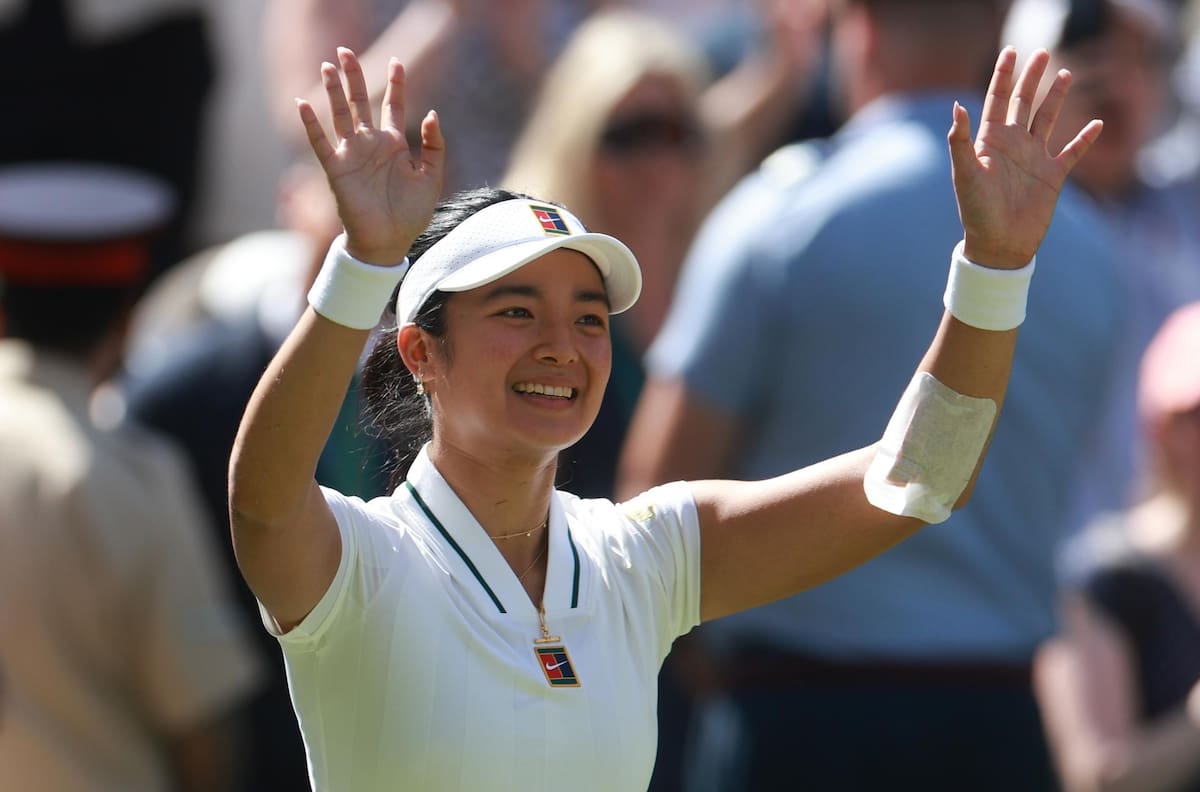 Sorpresa mayúscula en Wimbledon: Alexandra Eala elimina a Iga Swiatek