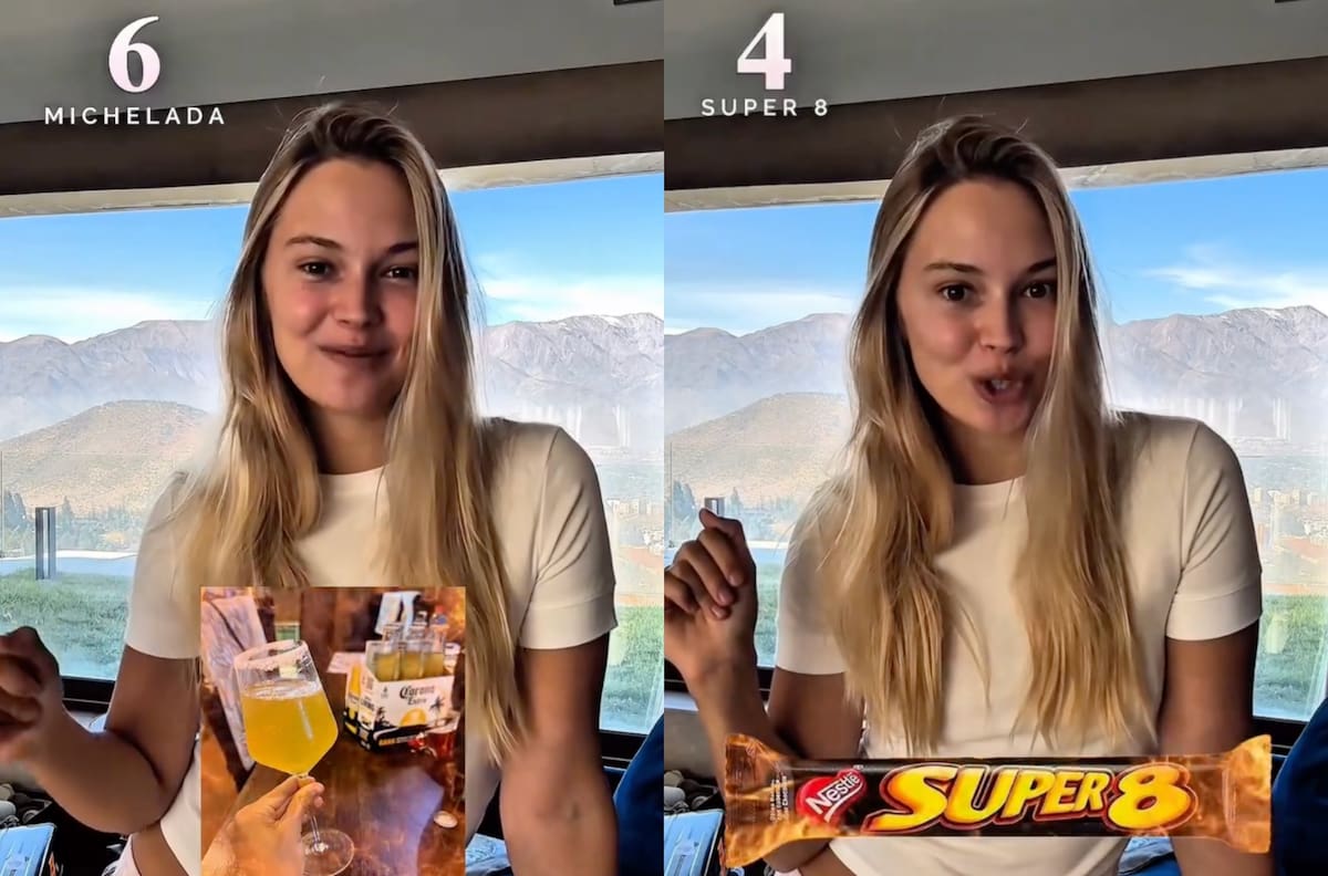 Probó hasta la piscola: pareja de Alexis Sánchez remeció las redes con sus notas a la comida chilena