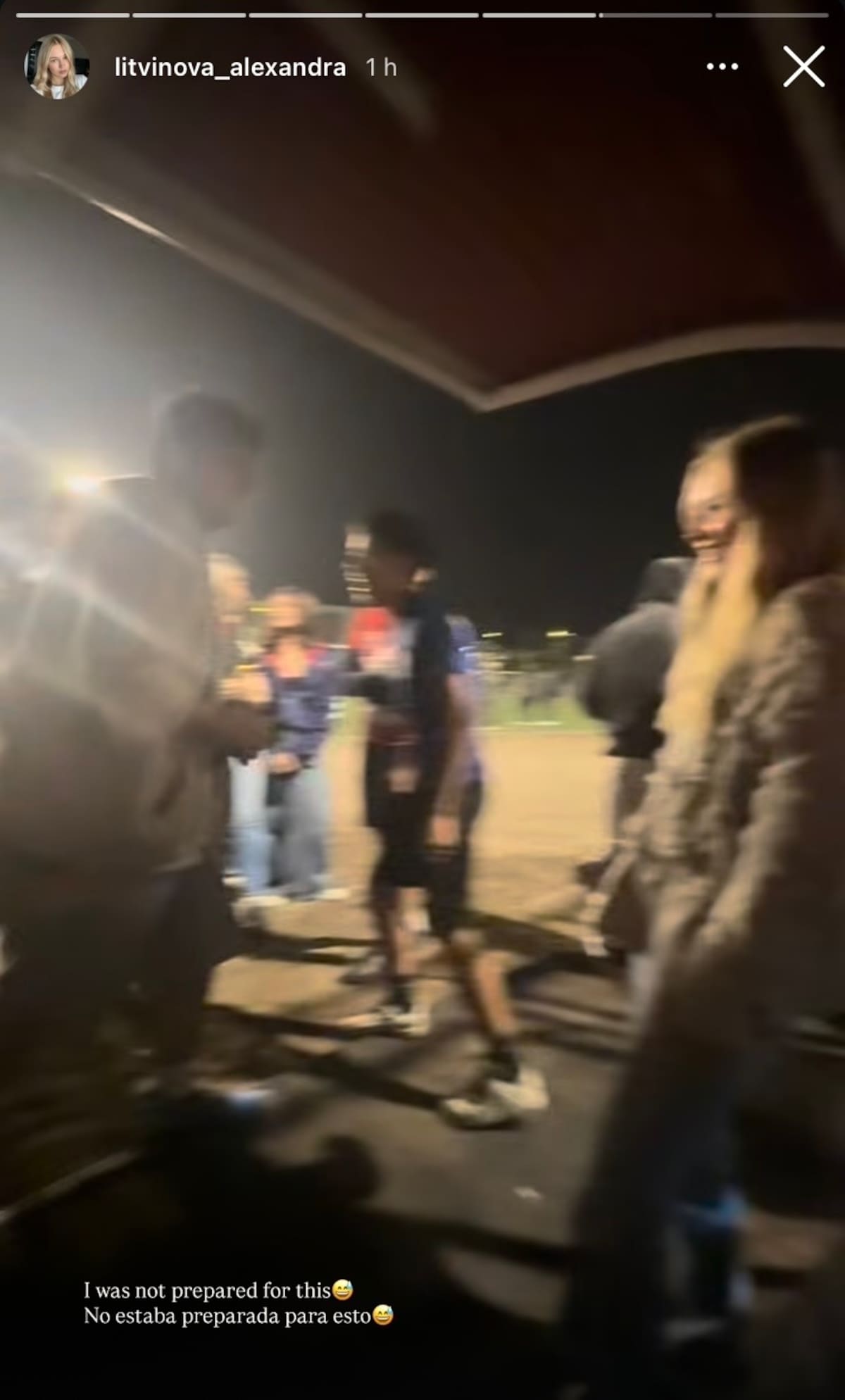 La pareja de Alexis Sánchez en Tocopilla.