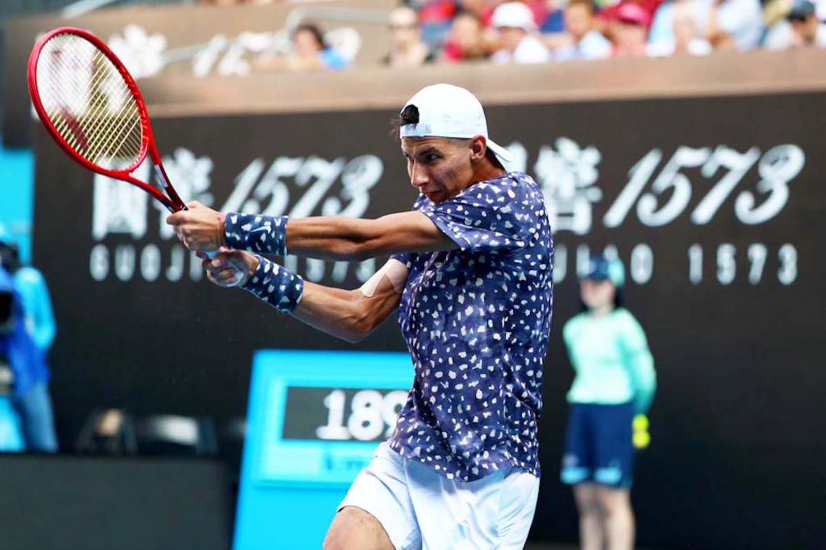 tuvo mucha fortuna en el Masters 1000 de Cincinnati.