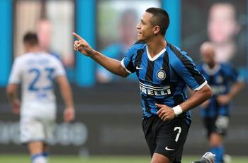 Alexis Sánchez arrasa en encuesta del Inter como el mejor del partido ante Brescia