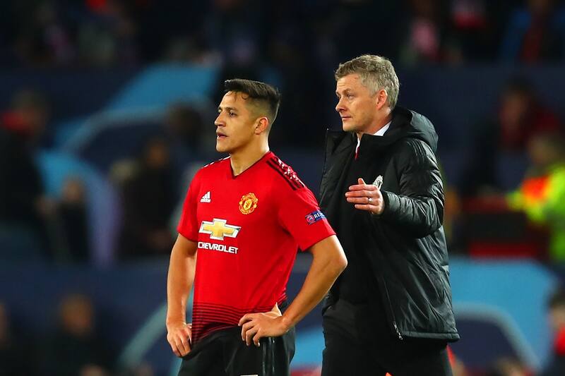 Solskjaer y Alexis se podrían reencontrar.