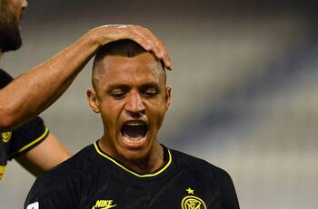 Sigue acá el duelo de Alexis Sánchez En Vivo: Roma 2 - 2 Inter