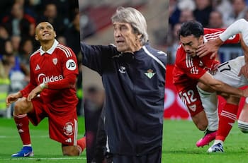 Alexis empujando el buque, Suazo en alerta y Pellegrini renovado: así cerraron los chilenos el semestre en España