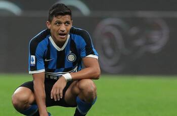 La negra estadística que registró el Inter de Alexis Sánchez esta temporada