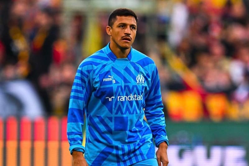 El delantero chileno Alexis Sánchez es la gran figura del Olympique de Marsella. (Foto: @olympiquedemarseille)