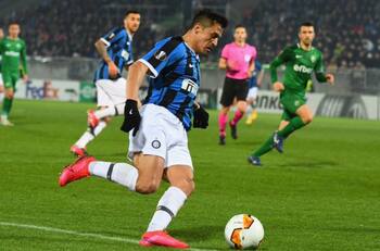 Oncena titular: Alexis Sánchez y Lukaku comandan ataque de Inter en Europa League