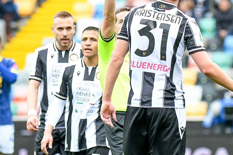 El Tocopillano está relegado en Udinese. EFE