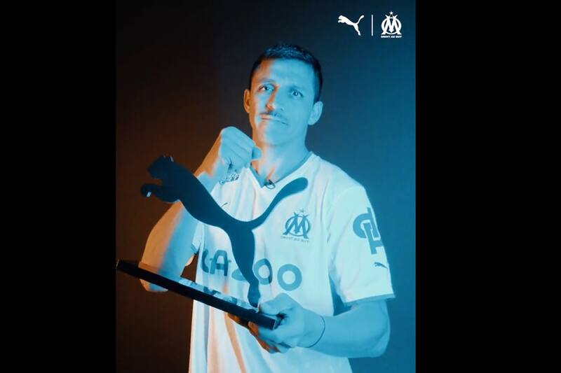 Alexis Sánchez es ídolo en el Marsella.