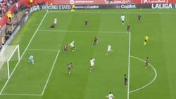 VIDEO |¡Era el gol del año! El increíble pase de taco de Alexis Sánchez que el Sevilla no pudo concretar