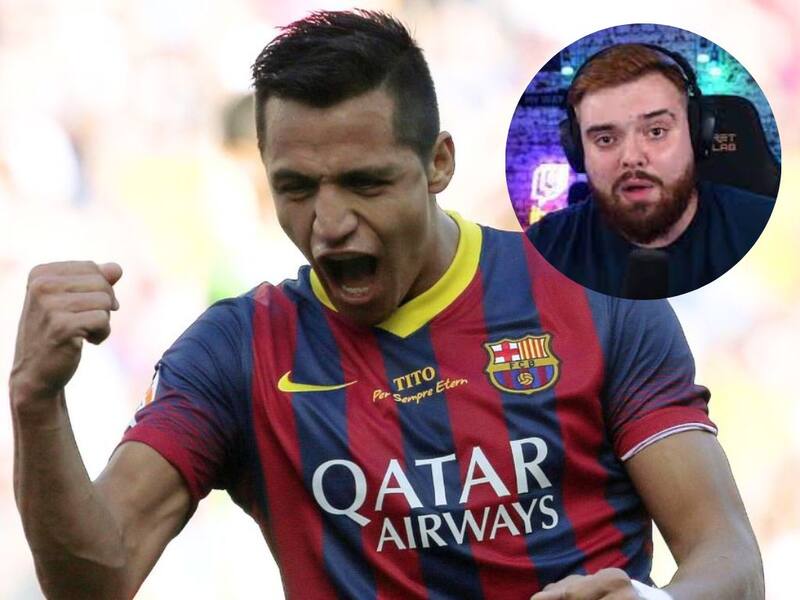 Alexis Sánchez, en su época en el FC Barcelona.